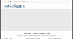 Desktop Screenshot of carnaclaw.com