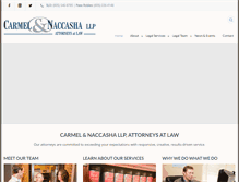 Tablet Screenshot of carnaclaw.com